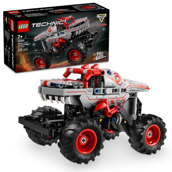 42200 MONSTER JAM THUNDERROARUS CON MOTOR DE CARGA MANUAL