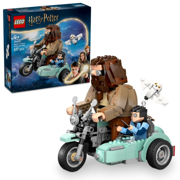 76443 VIAJE EN MOTO DE HAGRID Y HARRY