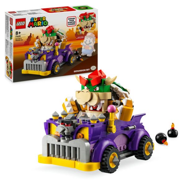 71431 SET DE EXPANSION: COCHE MONSTRUOSO DE BOWSER