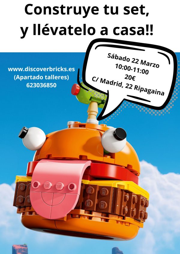Taller hamburrrguesa FORTNITE 22 Marzo. Ripagaina