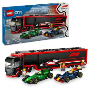 60445 CAMION DE F1 CON COCHES DE F1 RB20 Y AMR24