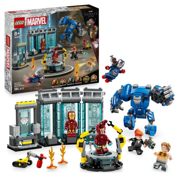 76315 LABORATORIO DE IRON MAN: SALA DE ARMADURAS