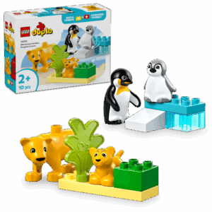 10442 FAMILIAS DE LA FAUNA SALVAJE: PINGUINOS Y LEONES