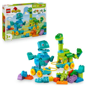 10451 DINOSAURIOS SOBRE RUEDAS 3 EN 1