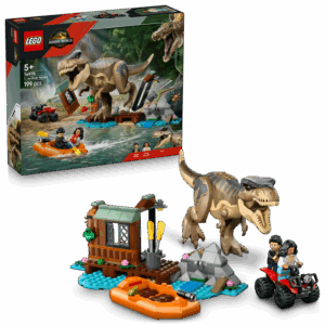 76975 HUIDA POR EL RIO Y T REX A LA CAZA