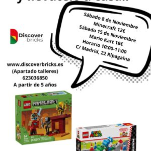 Construye tu Set y llévatelo a casa. Sábado 8 y 15 Noviembre. Ripagaina