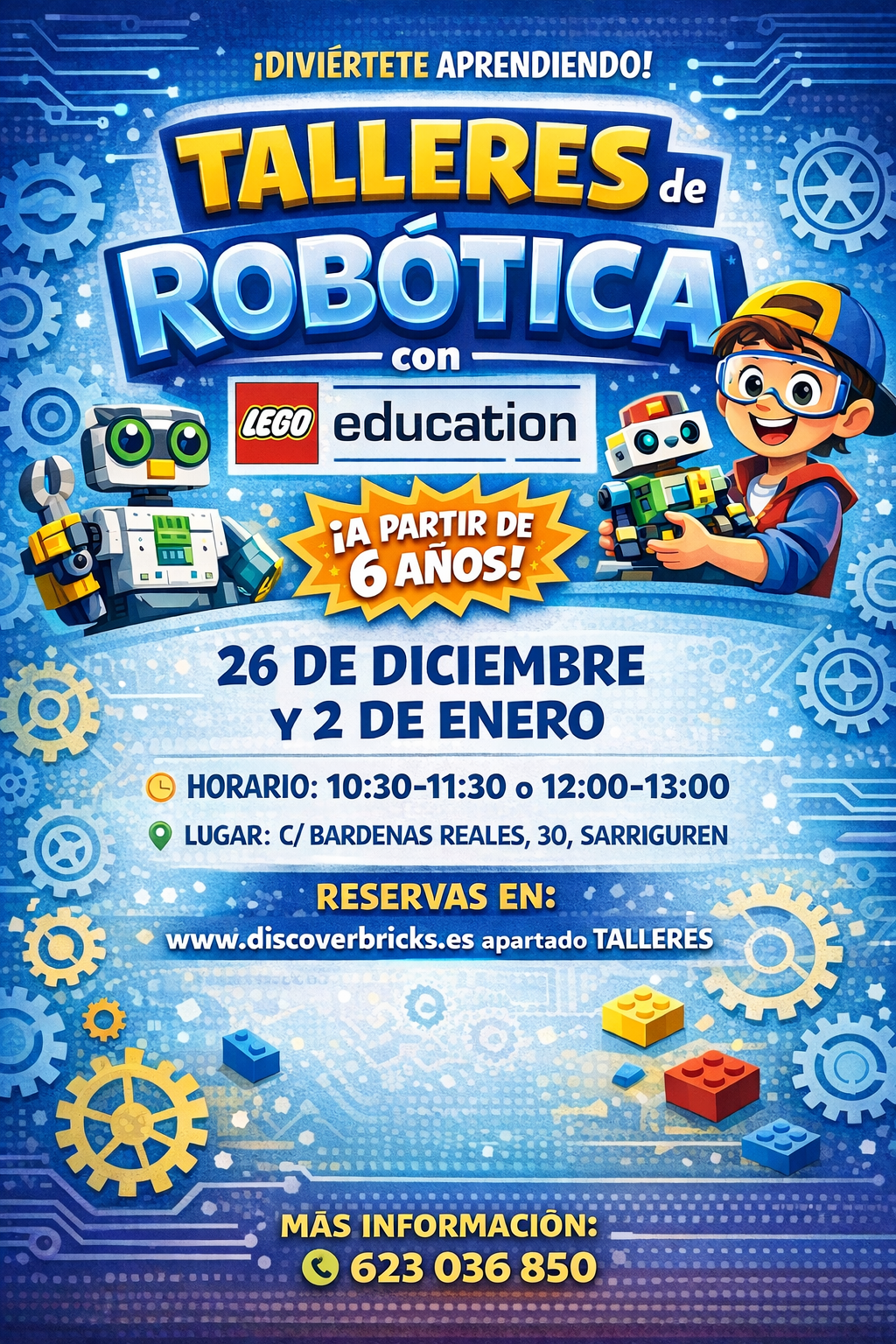 Taller Robótica 26 Diciembre Sarriguren