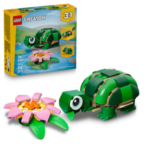 31377 TORTUGA CON FLOR DE NENUFAR