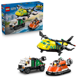 60505 REMIX: AVION, CAMION,, TECNICO Y AERODESLIZADOR